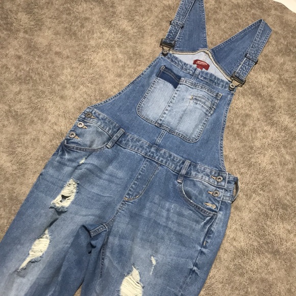 Arizona Jean co Overalls Sz L - Picture 4 of 5